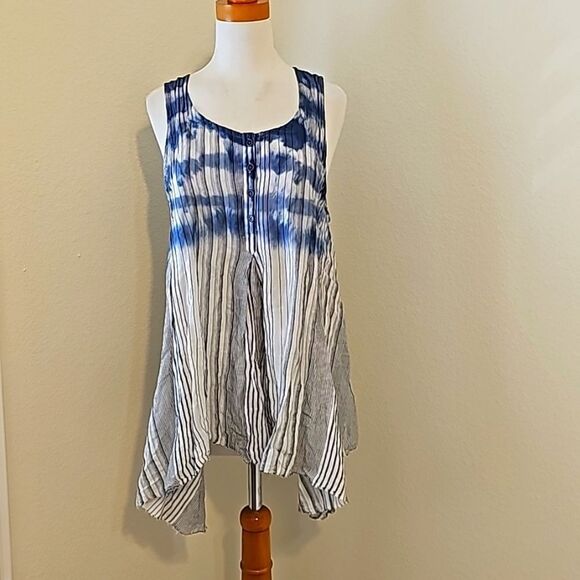 Free People tie dye top small - Picture 1 of 8